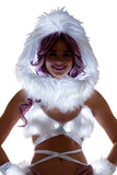 GlowFur Illuminated Light-Up Wrap Top