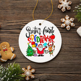 Santa’s Favorite Special Education Teacher Christmas Ornament, Children with Autism Gift