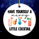 Have Yourself a Merry Little Cocktail Christmas Ornament