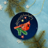 Holiday Dream Cardinal Christmas Ornament