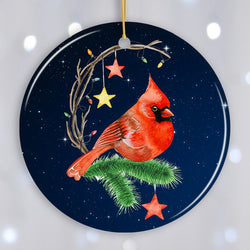 Holiday Dream Cardinal Christmas Ornament