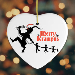 Merry Krampus Folklore Christmas Ornament