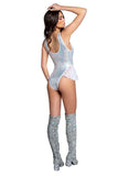 GlitterGlam Sequin Ballerina Bodysuit