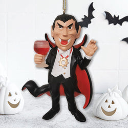 Dracula Vampire Christmas Ornament, Resin Halloween Decoration