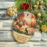 Kindness in Your Heart Ornament, Bambi's Gentle Lesson Christmas Gift