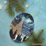 Stars are Openings in Heaven Ornament, Victorian Christmas Remembrance Keepsake