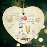 I'll Always be with You Ornament, Comforting Pooh Bear Christmas Gift and Keepsake