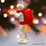 Festive Statue of David Ornament, Unique Italian Renaissance and Michelangelo Decor