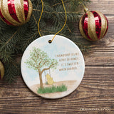 Friendship is Like a Honey Pot, Sweeter When Shared Ornament, Heartwarming Pooh Bear Christmas Gift