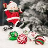 Unique and Sparkling Christmas Bauble Set of 30, Holiday Tree Set