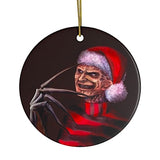 Freddy Krueger Christmas Ornament