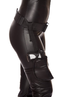 Leg Holster with Connected Belt (Gun Not Included)