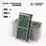 Gamers Grass Tufts: Alien Tufts- Turquoise 6mm- Wild