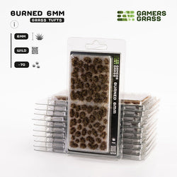 Gamers Grass Tufts: Burned Tufts 6mm- Wild