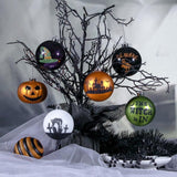 Halloween Ornament Round Ball 16 Piece Set