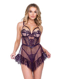 Sugar Plum Babydoll 2-Piece Set