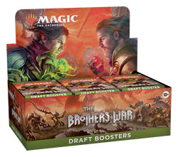 Magic: the Gathering - The Brother's War Draft Booster Display Box