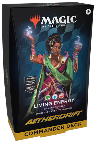 Magic: The Gathering - Aetherdrift Commander Deck - Living Energy