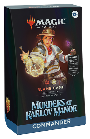 Magic: the Gathering - Murders at Karlov Manor Commander Deck  - Blame Game