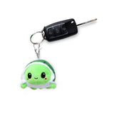 TeeTurtle Plushie Charm Keychain: Happy Green Turtle