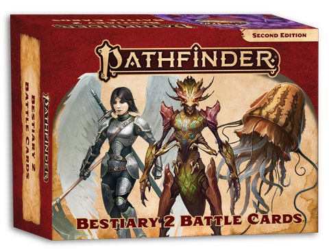 Pathfinder: Bestiary 2 - Battle Cards