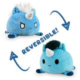 TeeTurtle Reversible Unicorn: Light Blue/Blue (Mini)