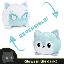 TeeTurtle Reversible Wolf: Light Blue/Celestial White Glow (Mini)