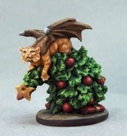 Reaper Miniatures Holiday: Cat Dragon in Tree