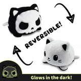 TeeTurtle Reversible Cat: Skeleton Glow (Mini)