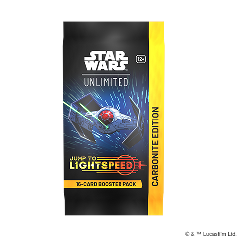 Star Wars: Unlimited - Jump to Lightspeed Carbonite Booster Pack