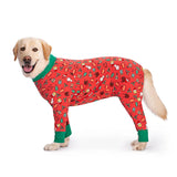 AnniePaw Large Dog Pajamas Jumpsuit Full Coverage Recovery Anti-Shedding Elastic