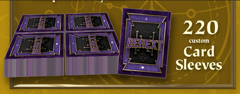 Behext: Kickstarter Exclusive Custom Card Sleeves