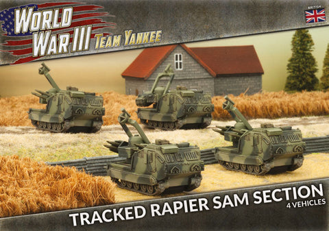 Team Yankee: British - Tracked Rapier SAM Section