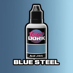 Turbo Dork: Metallic Acrylic Paint - Blue Steel