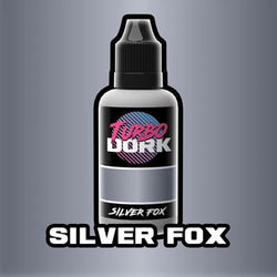 Turbo Dork: Metallic Acrylic Paint - Silver Fox