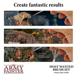 Army Painter Tools: Most Wanted Brush Set