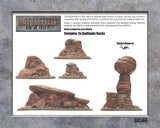 Battlefield in a Box: Badlands Tors - Mars