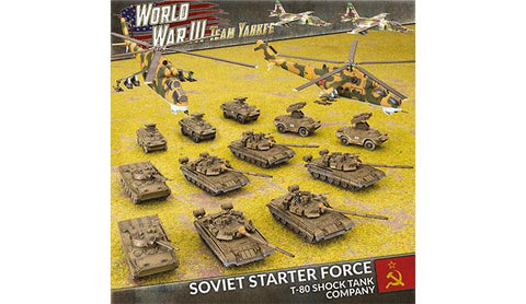 Team Yankee: Soviet Starter Force - T-80 Shock Tank Company