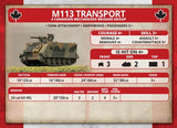 Team Yankee: Candian M113 Platoon