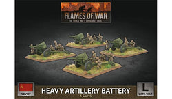 Flames of War: Soviet Heavy Artillery Battery (Late War)