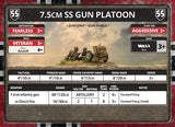 Flames of War: D-Day - Waffen-SS Unit Card Pack