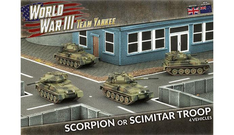 Team Yankee: British - Scorpion or Scimitar Troop