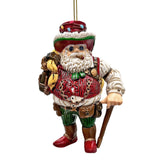 Steampunk Santa the Jolly Inventor Ornament, Victorian Christmas Decor