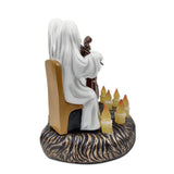 Ghostly Ensemble Trio Lighted Spooky Home Figurine, 5.5" LED Haunted Halloween Ghost Statue