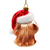 Golden Retriever Glass Christmas Ornament, Labrador Tree Decoration