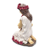 A Mother’s Embrace Figurine, 8" Child and Mom Heartwarming Tabletop Statue Decoration