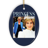 Regal Princess Diana Ornament, Elegant Gift and Decor for Royal Admirers