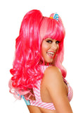 Hot Pink and Baby Pink Wig