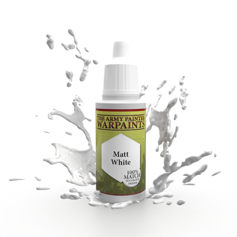 Army Painter Warpaints: Matt White 18ml