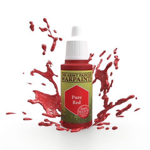 Army Painter Warpaints: Pure Red 18ml